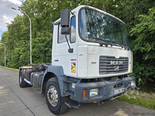 Roll-off tipper truck MAN 19.364 / Abrollkipper 14 Tonnen