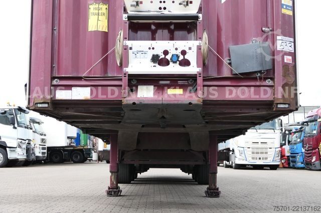 Open semitrailer with tarp KRONE SD Pritsche Plane XL MegaLiner Edscha Bordwände