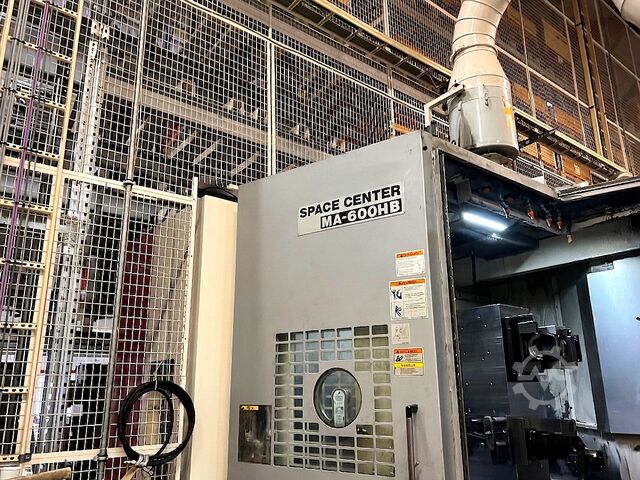 Horizontal machining center OKUMA MA-600HB