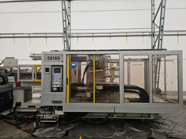 Injection molding machine Krauss Maffei KM 800-5000 MC
