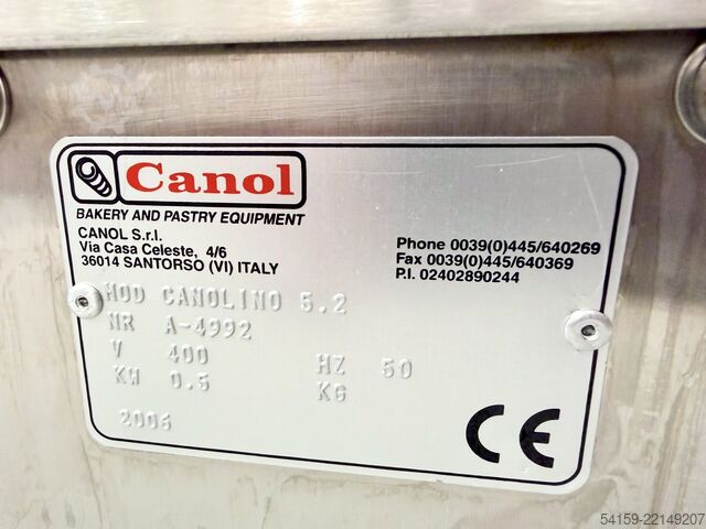Pastry Lines - Machines Canol Canolino 5.2