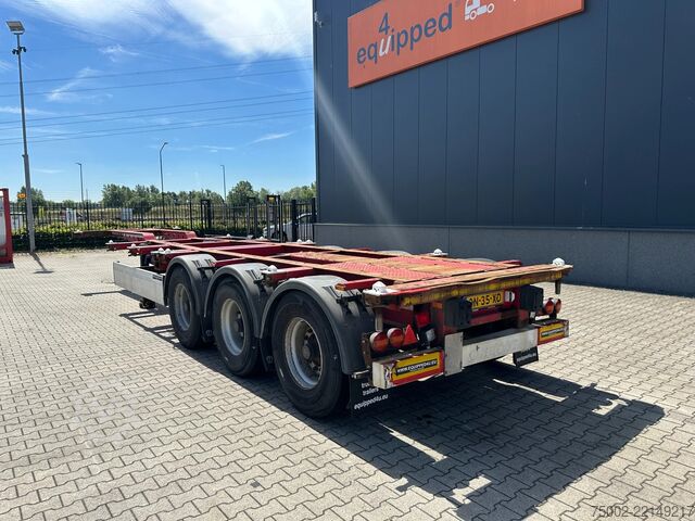 Container transportation Krone 40FT HIGH CUBE / BPW / DRUMBRAKES / NL-CHASSIS ...