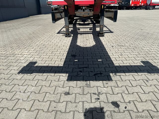 Container transportation Krone 40FT HIGH CUBE / BPW / DRUMBRAKES / NL-CHASSIS ...