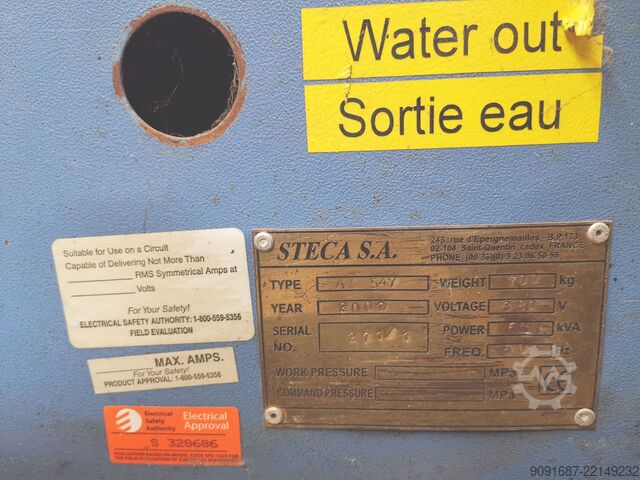 Blow molding machine Steca AZ547