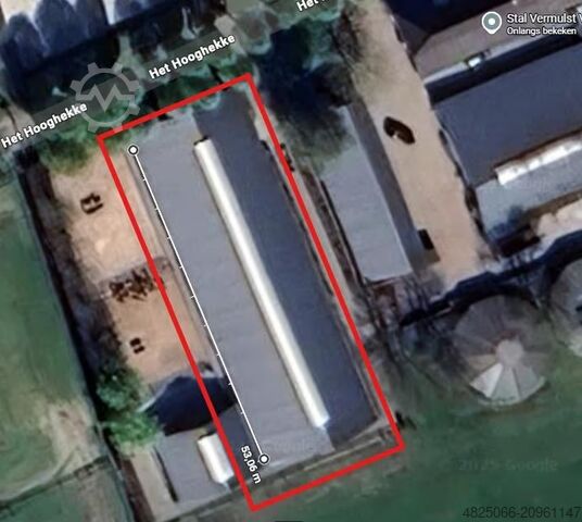 Commercial building 18.5 x 50 meters Resteel 