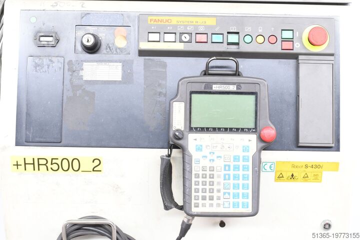 Robot with control unit, panel & cables FANUC S-430iW, R-J3