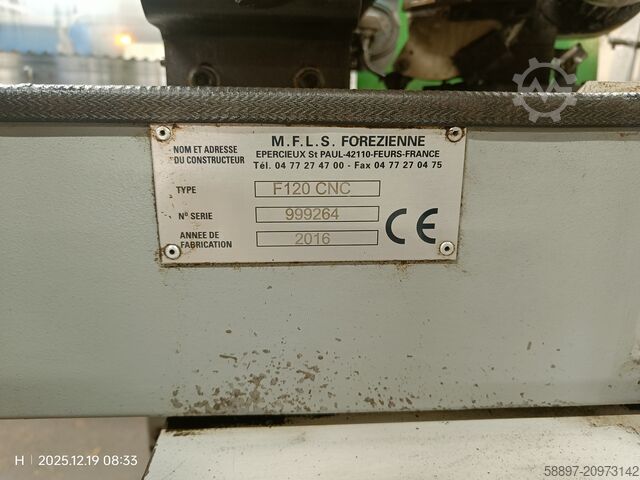 Sharpening machine for bandsaw blades Foreziennie F120 CNC MACH1097