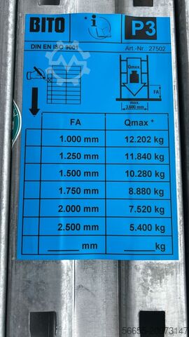 High-bay warehouse BITO P3/PT110