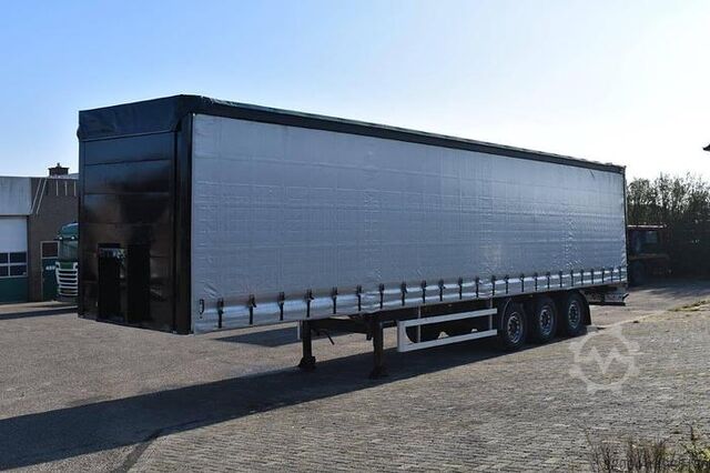 Curtain sided NORDIC S340 3 AXLE CURTAINSIDER SLIDING ROOF , NEW TIL...