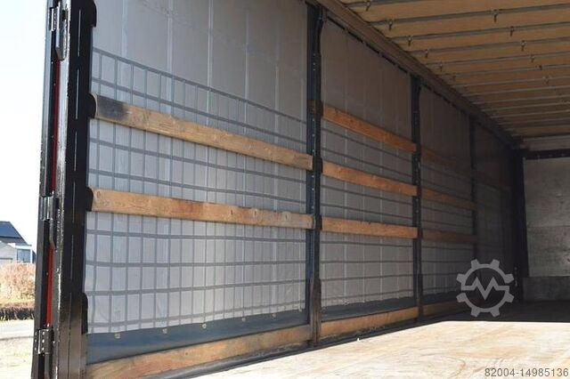 Curtain sided NORDIC S340 3 AXLE CURTAINSIDER SLIDING ROOF , NEW TIL...