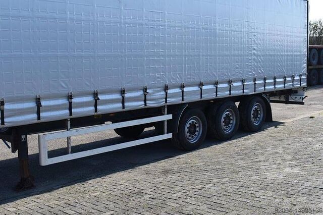 Curtain sided NORDIC S340 3 AXLE CURTAINSIDER SLIDING ROOF , NEW TIL...