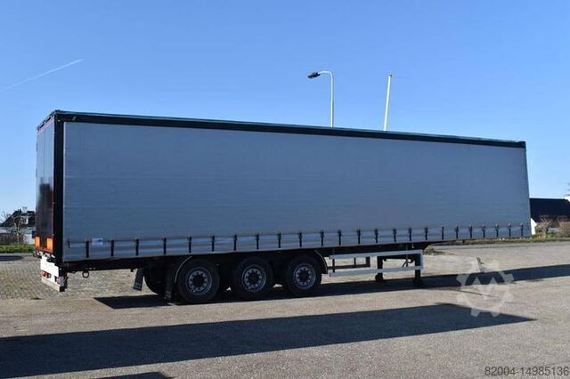 Curtain sided NORDIC S340 3 AXLE CURTAINSIDER SLIDING ROOF , NEW TIL...