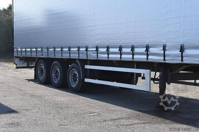 Curtain sided NORDIC S340 3 AXLE CURTAINSIDER SLIDING ROOF , NEW TIL...