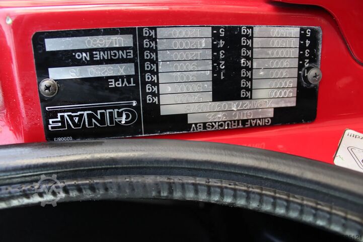 Tipper Ginaf X 5250 TS TIPPER + 10X4 + MANUAL