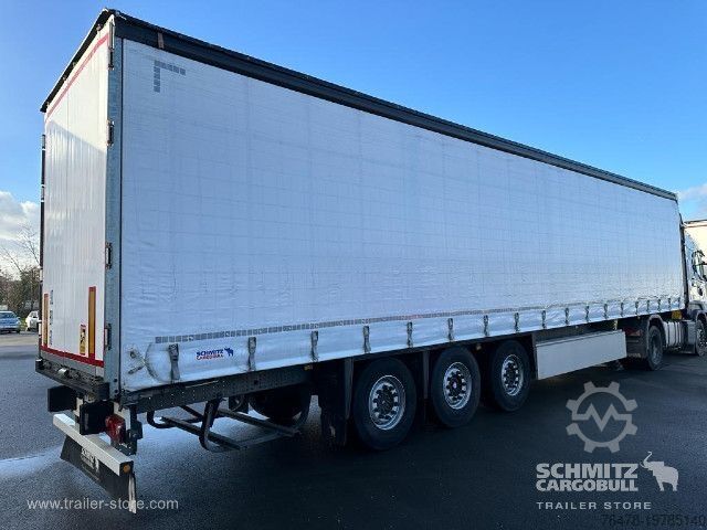 Open semitrailer with tarp Schmitz Cargobull Curtainsider Standard