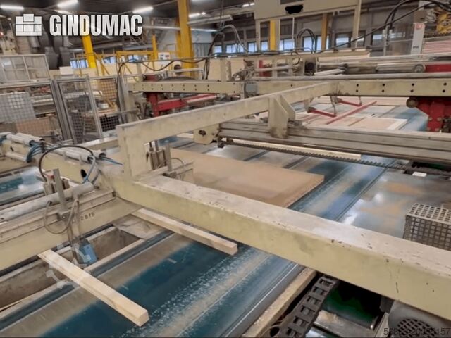 WILD Door leaf press line WILD Door leaf press line