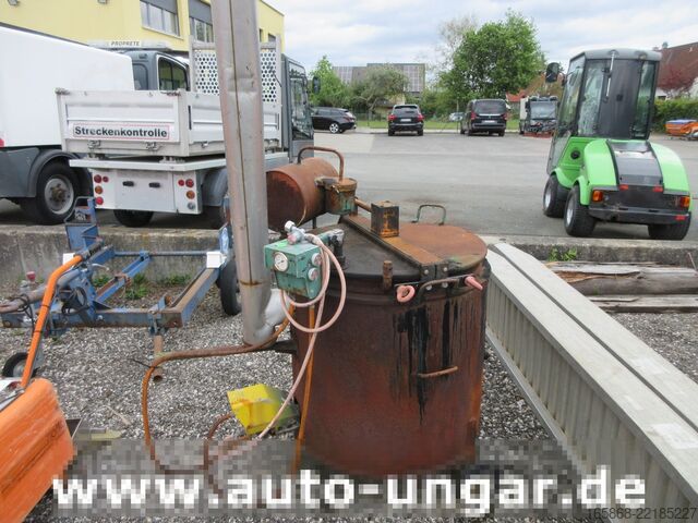 Mastic asphalt mixer Grün HR 180 i Hand Rührwerkskocher Bitumen