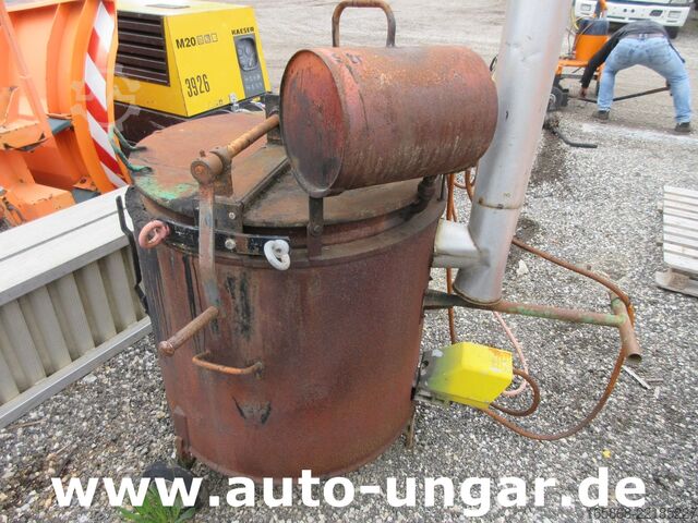 Mastic asphalt mixer Grün HR 180 i Hand Rührwerkskocher Bitumen