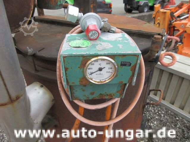 Mastic asphalt mixer Grün HR 180 i Hand Rührwerkskocher Bitumen