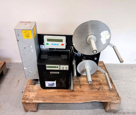 Automatic labeler, label app Zebra 110PAX4