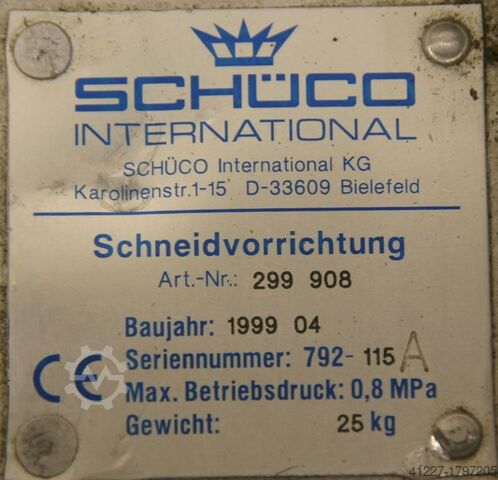 Cutting device Schüco 299 908