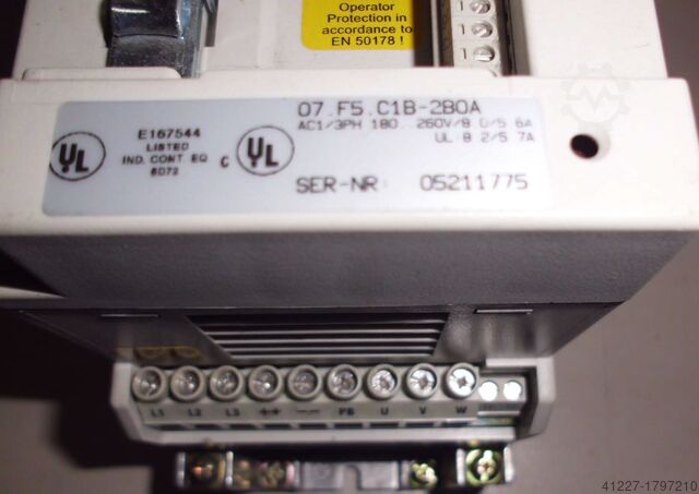 Frequenzumrichter 0,75 kW KEB F5 M1LB2 30A B 13