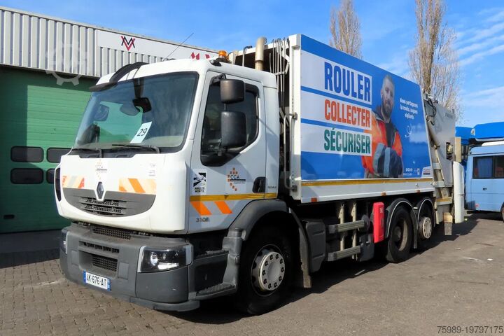 Refuse collection vehicle Renault Premium 310 Big Axel, RETARDER /TELMA