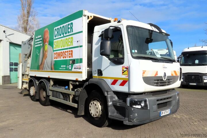 Refuse collection vehicle Renault Premium 310 Big Axel, RETARDER /TELMA