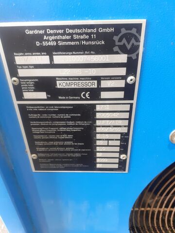 Screw compressor, S013554 CompAir L22RS