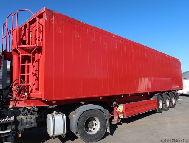 Tipper semitrailer KEMPF SKM 35/3 Alukastenmulde