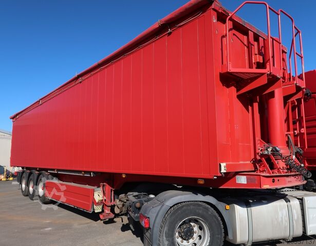 Tipper semitrailer KEMPF SKM 35/3 Alukastenmulde
