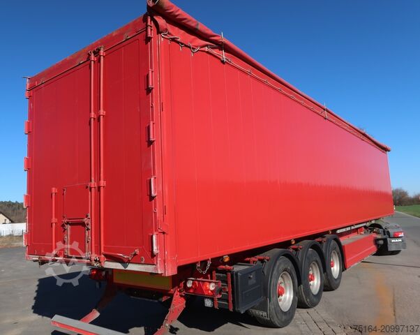 Tipper semitrailer KEMPF SKM 35/3 Alukastenmulde