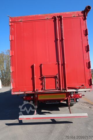Tipper semitrailer KEMPF SKM 35/3 Alukastenmulde