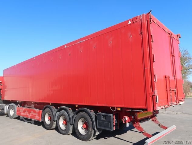 Tipper semitrailer KEMPF SKM 35/3 Alukastenmulde