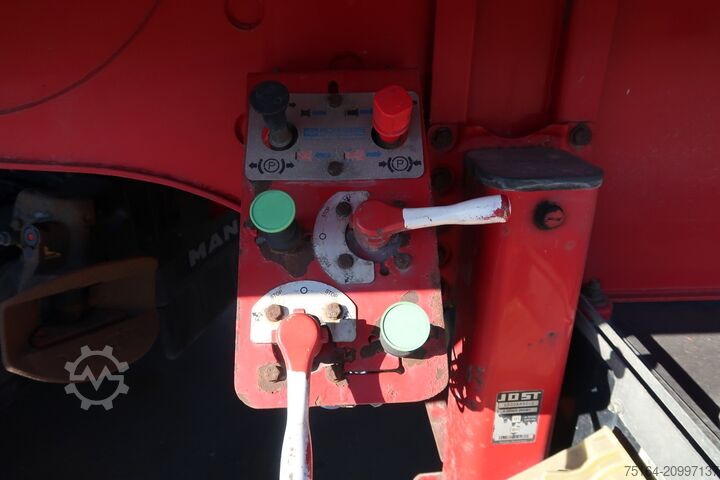 Tipper semitrailer KEMPF SKM 35/3 Alukastenmulde