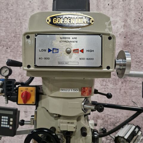 Tool milling machine Golden Mill GM 20-VS-CE