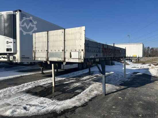 Anhänger-Wechselfahrgestell  PLATEAU-WECHSELPRITSCHE, 7,45M BORDWAND
