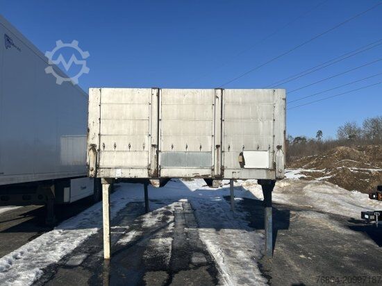 Anhänger-Wechselfahrgestell  PLATEAU-WECHSELPRITSCHE, 7,45M BORDWAND