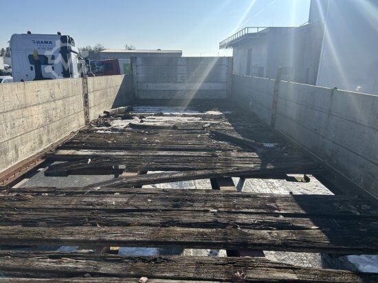 Anhänger-Wechselfahrgestell  PLATEAU-WECHSELPRITSCHE, 7,45M BORDWAND