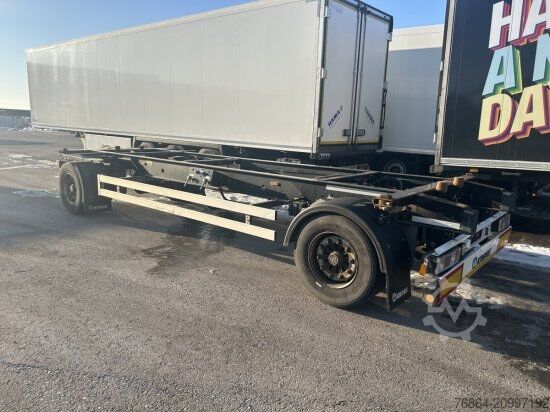 Swap chassis trailer KRONE MAXI LAFETTE, BPW ACHSEN