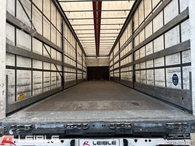 Open semitrailer with tarp SCHMITZ CARGOBULL SCS 24XLight*RSAB*Zertifikat Code XL*Getränke*