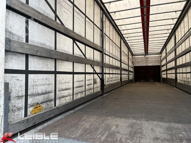 Open semitrailer with tarp SCHMITZ CARGOBULL SCS 24XLight*RSAB*Zertifikat Code XL*Getränke*