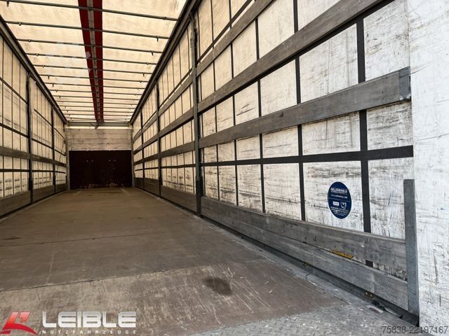 Open semitrailer with tarp SCHMITZ CARGOBULL SCS 24XLight*RSAB*Zertifikat Code XL*Getränke*