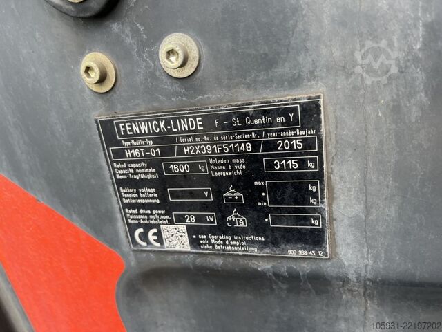 Treibgasstapler Linde H16T-01