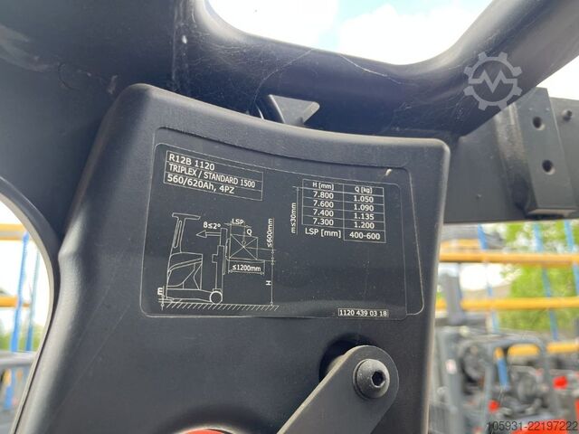 Schubmaststapler Linde R12B-01