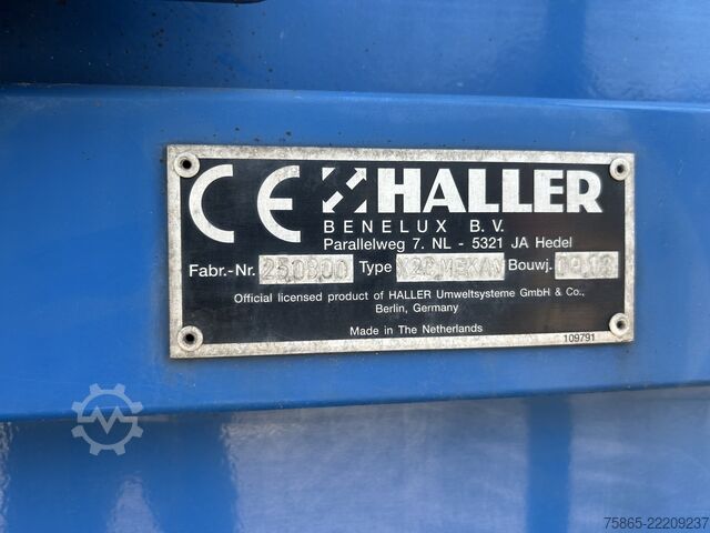 Abfallsammelfahrzeug DAF CF 75 250 EEV / Haller X2C MEKAV 20 m3 / Garbag...