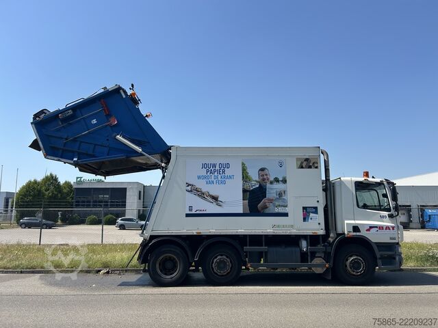 Abfallsammelfahrzeug DAF CF 75 250 EEV / Haller X2C MEKAV 20 m3 / Garbag...