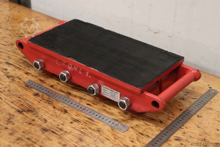 Machine transport roller 12 t Cargo Trolley CT-8