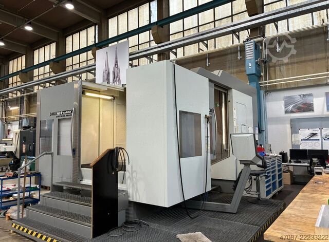 CNC-Dreh- und Fräszentrum DMG Gildemeister DMU 160 P duoBLOCK