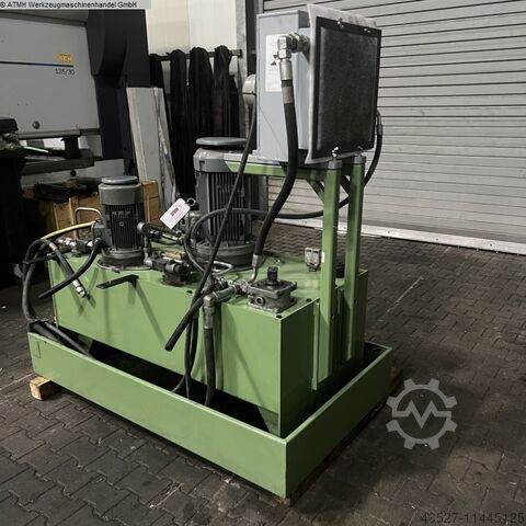 Hydraulikaggregat FLUIDSYSTEME DASBECK 400l - Sofort einsatzbereit